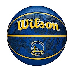 Wilson NBA Team Tiedye [WTB1500XBGOL] 籃球 7號 隊徽系列 勇士 室外 藍