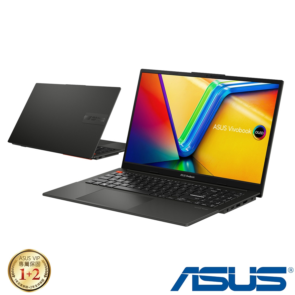 (M365組) ASUS S5504VA 15.6吋效能筆電 (i5-13500H/16G/512G PCIe SSD/Win11/Vivobook S15 OLED/午夜黑)