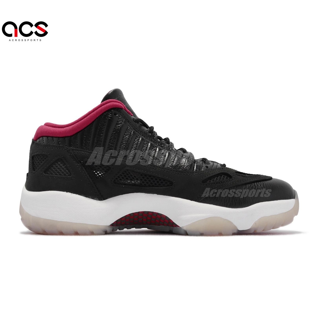 Nike Air Jordan 11 Retro Low 男鞋籃球鞋經典復刻喬丹練習鞋Bred 黑紅