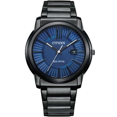 CITIZEN 星辰 Eco-Drive 光動能時尚紳士錶 AW1217-83L