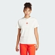 ADIDAS W BLUV TEE 女短袖上衣-米白-IS4287 product thumbnail 1