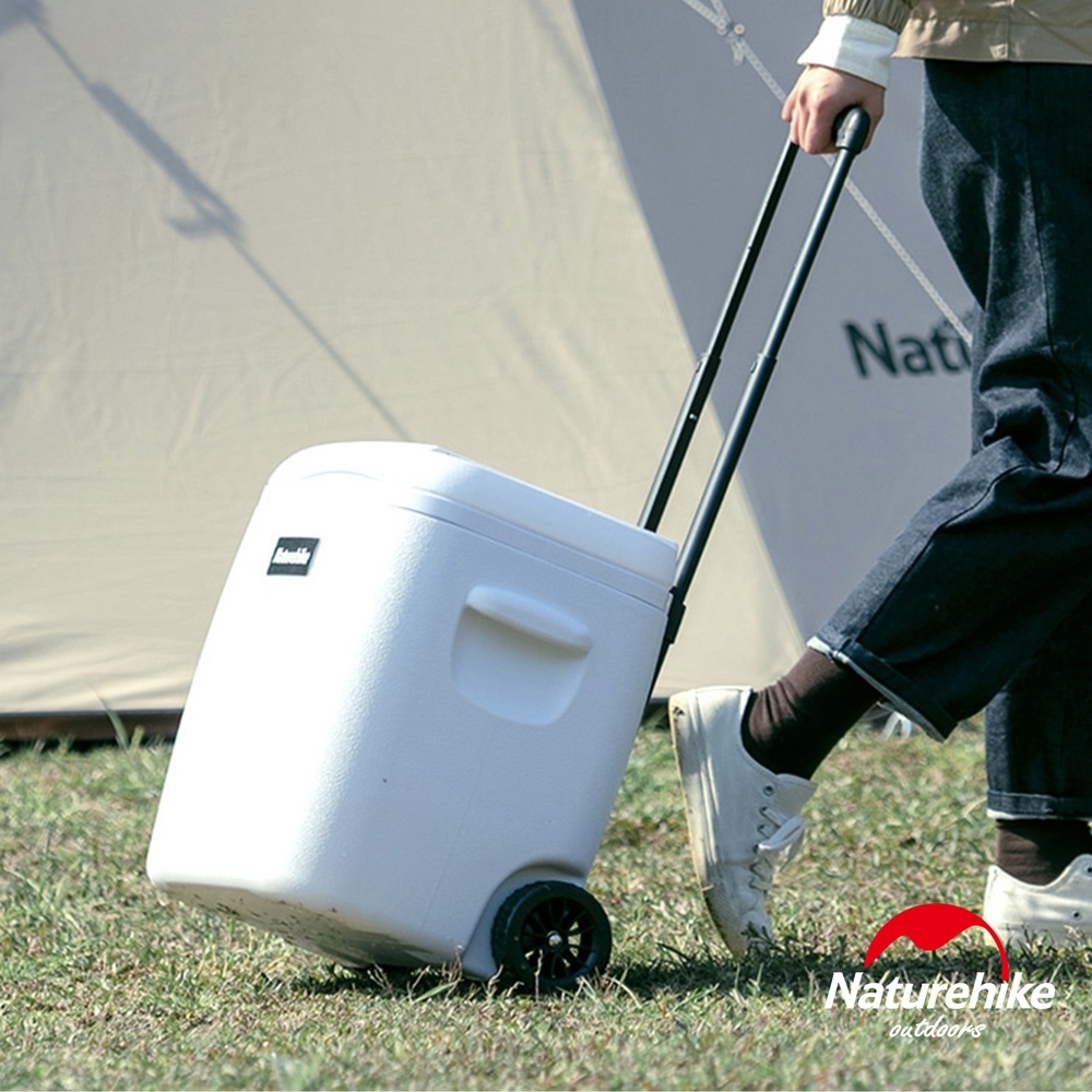 Naturehike 戶外便攜拉桿行動式冰箱 保溫箱 冷藏箱-急