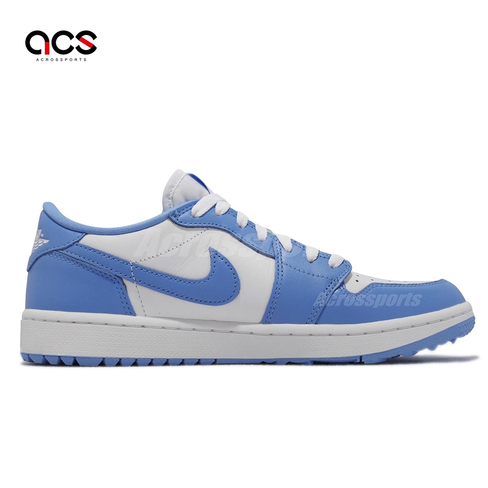 Nike Air Jordan 1 Low Golf 低筒男鞋AJ1 喬丹UNC 高爾夫球鞋北卡藍