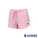 K-SWISS Logo Sweatshorts棉質短褲-女-粉紅 product thumbnail 1