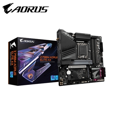 技嘉GIGABYTE Z790M AORUS ELITE AX Intel主機板