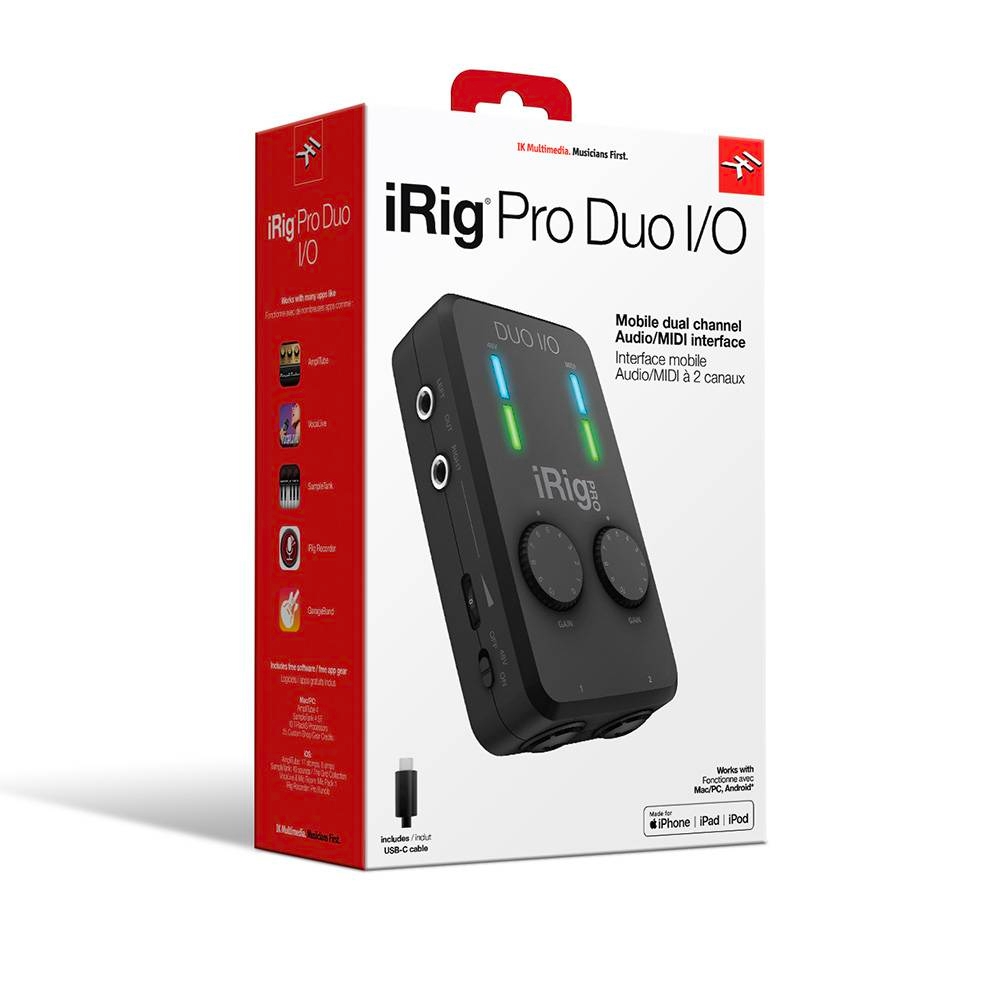 『IK Multimedia』iRig Pro Duo I/O 行動錄音介面 / 公司貨保固 | 其他週邊配件 | Yahoo奇摩購物中心