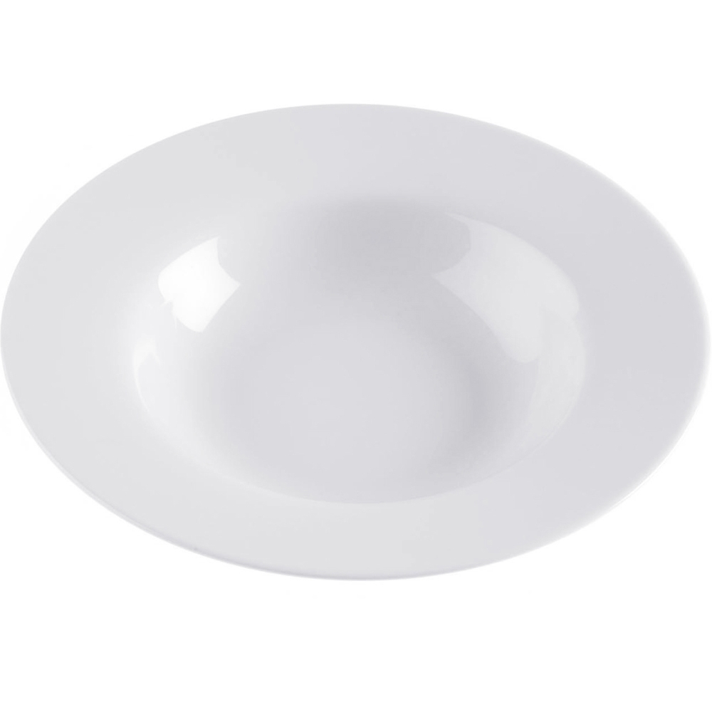 《VERSA》白瓷深餐盤(23cm) | 餐具 器皿 盤子