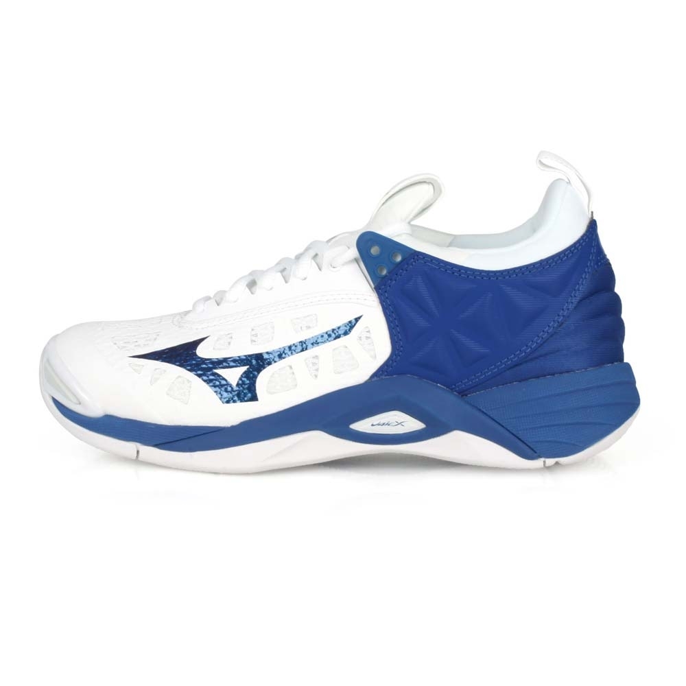 MIZUNO 男 排球鞋 WAVE MOMENTUM 白藍