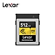 Lexar 雷克沙 Professional CFexpress Type B Gold Series 512G記憶卡 product thumbnail 1