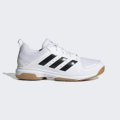 Adidas Ligra 7 W [FZ4660] 女 運動鞋 室內 訓練 排球 羽球 桌球 透氣 舒適 愛迪達 白黑