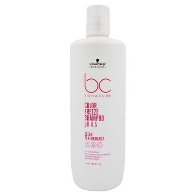 Schwarzkopf施華蔻 欣臨公司貨【bc晶燦鎖色pH4.5髮露1000ML】( 附壓頭 )