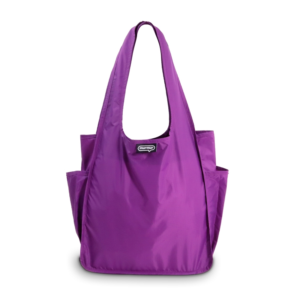 murmur A4環保購物袋│紫