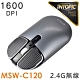 INTOPIC 廣鼎 2.4GHz飛碟無線靜音充電滑鼠(MSW-C120) product thumbnail 2