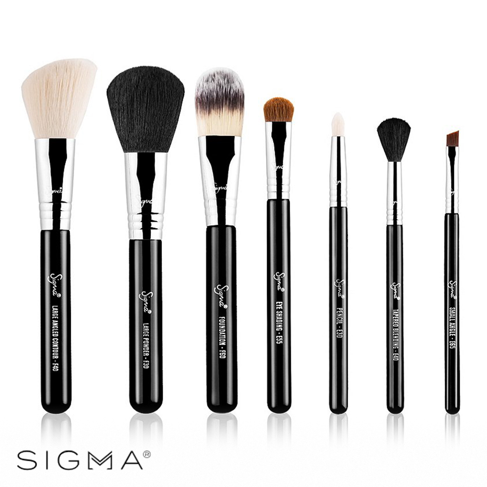 Sigma 刷具7件組(含刷具筒) Essential Travel Brush Set