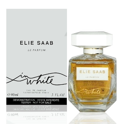 Elie Saab In White 夢幻花嫁淡香精 90ml Tester 包裝 (原廠公司貨)