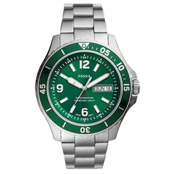 FOSSIL 運動綠色時尚腕錶-FS5690