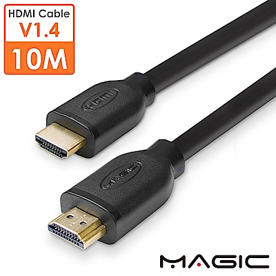 MAGIC HDMI1.4版 高速乙太網路 3D高畫質影音傳輸線-10M