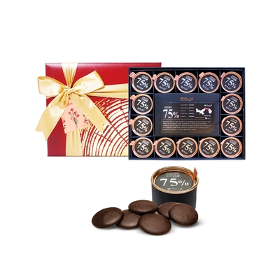 Diva Life 母親節養生禮盒28入-75%鈕扣型巧克力