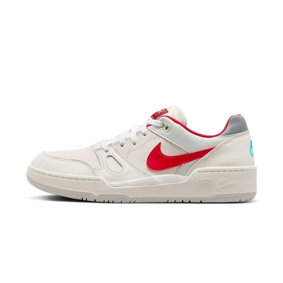 【NIKE】NIKE FULL FORCE LO 休閒鞋 運動鞋 白紅 男鞋 -FZ5054161