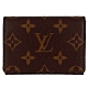 LV M63801 Monogram 經典LV花紋押扣名片夾 product thumbnail 1