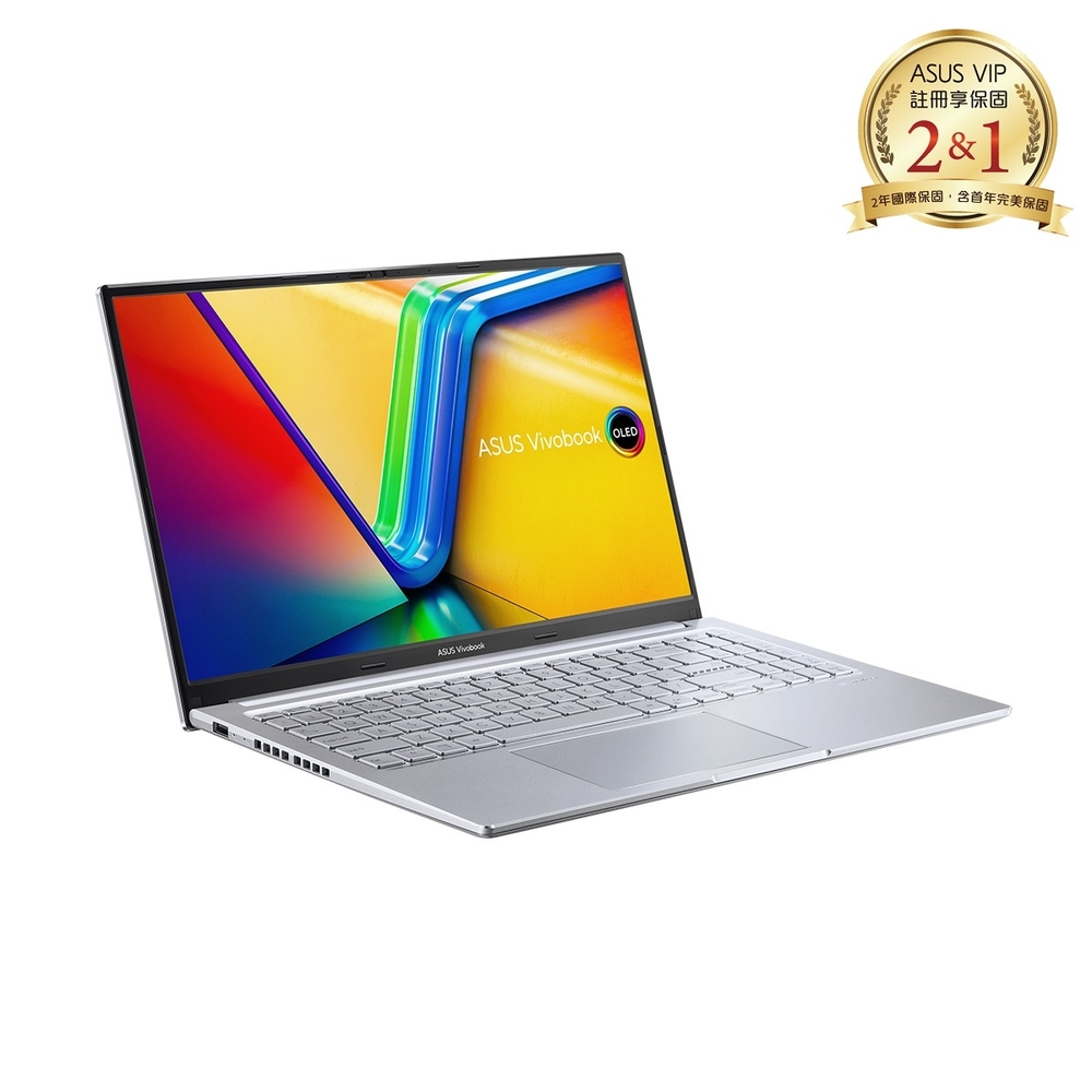 (升級16G) ASUS X1505VA 15.6吋3K筆電 (i5-13500H/8G/512G/酷玩銀/Vivobook 15 OLED)