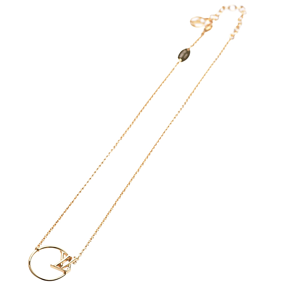 Louis Vuitton, Jewelry, Louis Vuitton Louis Vuitton Collier Lv Eclipse  Necklace M0762