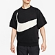 Nike AS M SWOOSH HBR SS TOP 男短袖上衣-黑白-FB7872010 product thumbnail 1