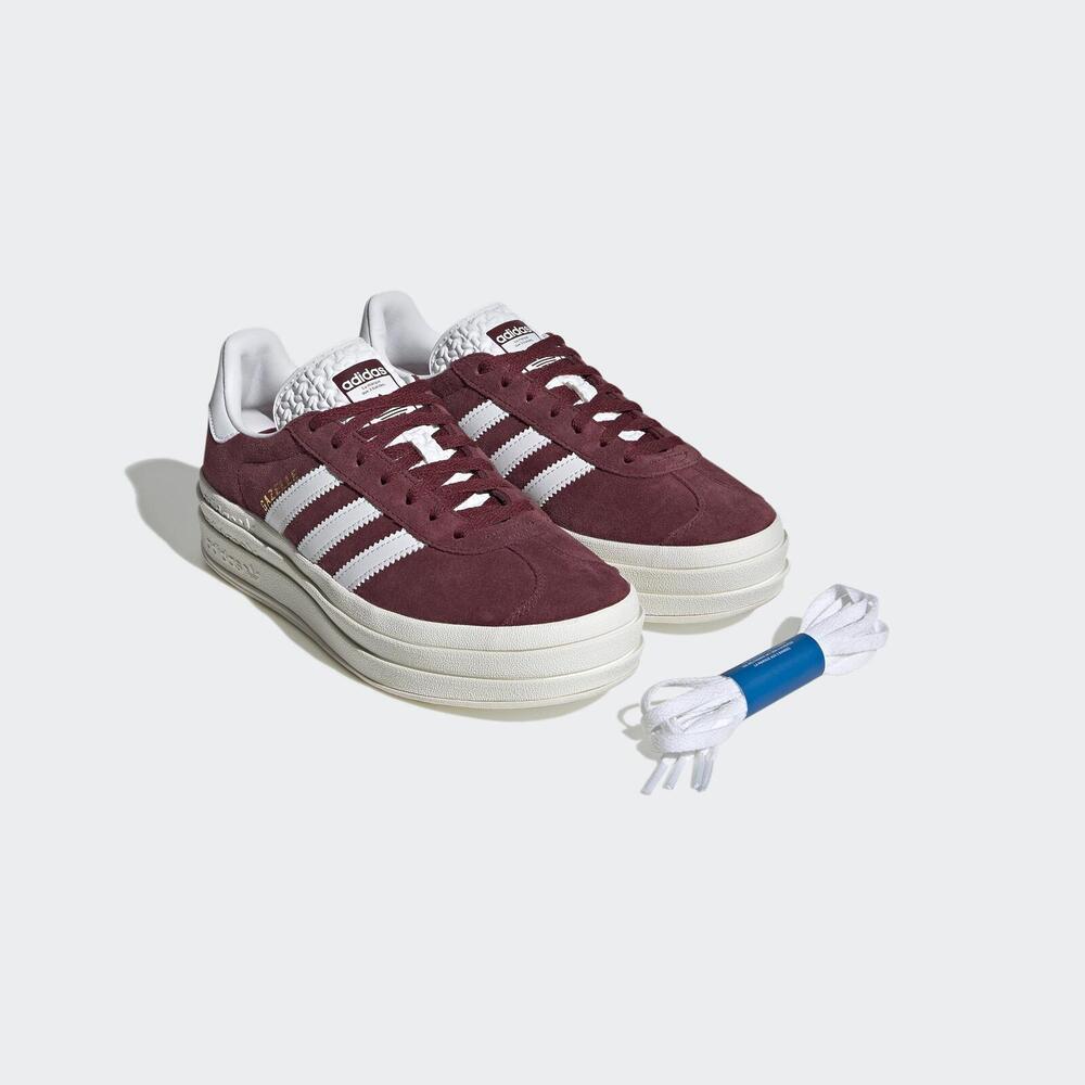 Adidas Gazelle Bold W HQ6892 女休閒鞋運動經典三葉草厚底麂皮穿搭