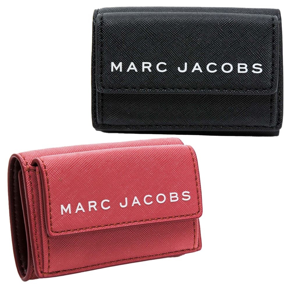 MARC JACOBS 釦式三折零錢袋短夾（多款任選）