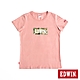 EDWIN 迷彩BOX短袖T恤-女-淺粉紅 product thumbnail 1