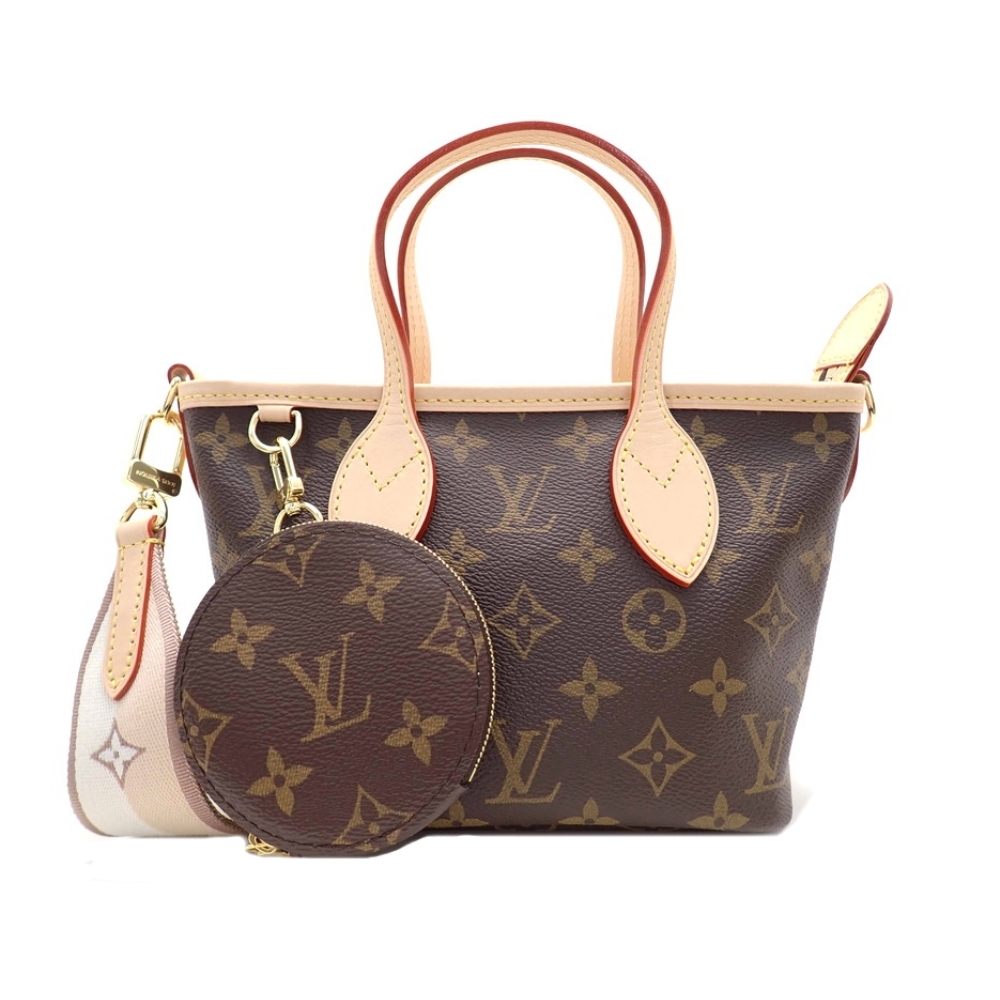 Louis Vuitton M46705 Neverfull BB手提斜背包(棕色)