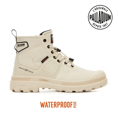 PALLADIUM PAMPA TECH EXP WP+快穿米其林科技聯名橘標防水靴-中性-沙漠金