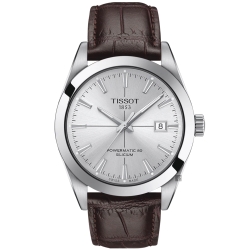 TISSOT 天梭 官方授權 紳士80動力儲存機械錶 送禮推薦-40mm T1274071603101