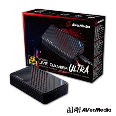 圓剛 GC553 Live Gamer ULTRA 4Kp60HDR實況擷取盒(快速到貨)