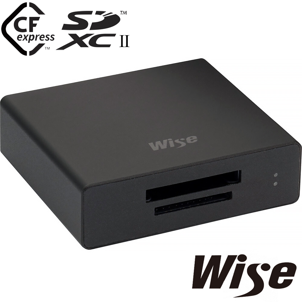 WISE 裕拓 USB 3.2 CFexpress Type B CFX / SD 高速讀卡機 (公司貨) WA-CXS08 內建防寫入開關 台灣製