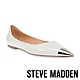 STEVE MADDEN-MERYL-C 拼接尖頭平底鞋-白色 product thumbnail 1