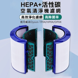 副廠 HEPA+活性碳空氣清淨機濾網 適用戴森Dyson TP04/HP04/DP04