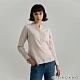 GIORDANO  女裝亨利領棉麻襯衫 - 02 卡其 product thumbnail 1