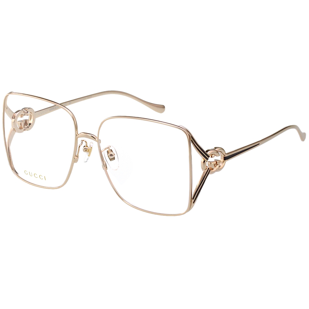 GUCCI 光學眼鏡(金色)GG1321O