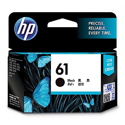 hp ch561wa 原廠黑色墨水匣 no:61