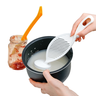 日本INOMATA洗米瀝水器+矽膠刮刀2件特惠組
