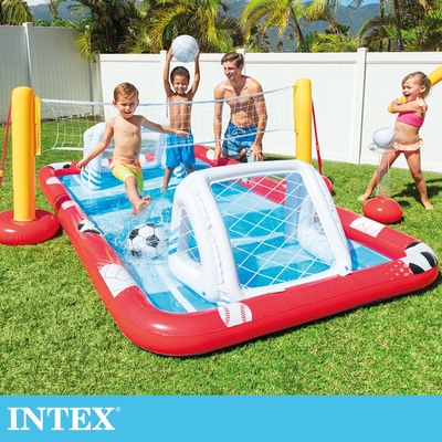 INTEX 運動樂園大型戲水池325x267x102cm(470L)適用3歲+(57147NP)