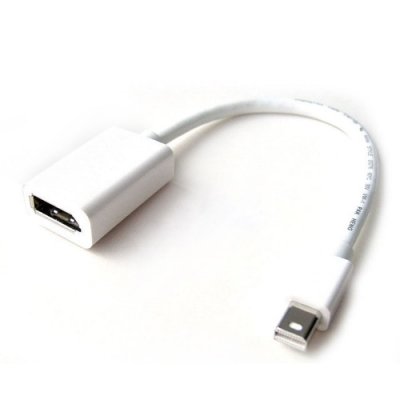 Bravo-u Dp(母)to mini Displayport(公)轉接線15cm(白)