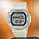 CASIO 卡西歐 10年電力金屬風計時手錶 送禮推薦-米白 MWD-110H-8A product thumbnail 1