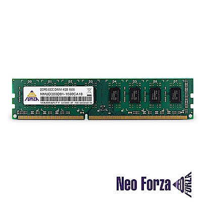 Neoforza 凌航 4G DDR3-1600 桌上型記憶體