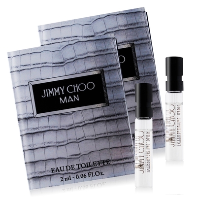 JIMMY CHOO 同名男性淡香水針管2mlX2-公司貨