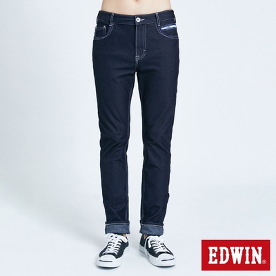 EDWIN JERSEYS 迦績 超彈窄直筒牛仔褲-男-原藍色