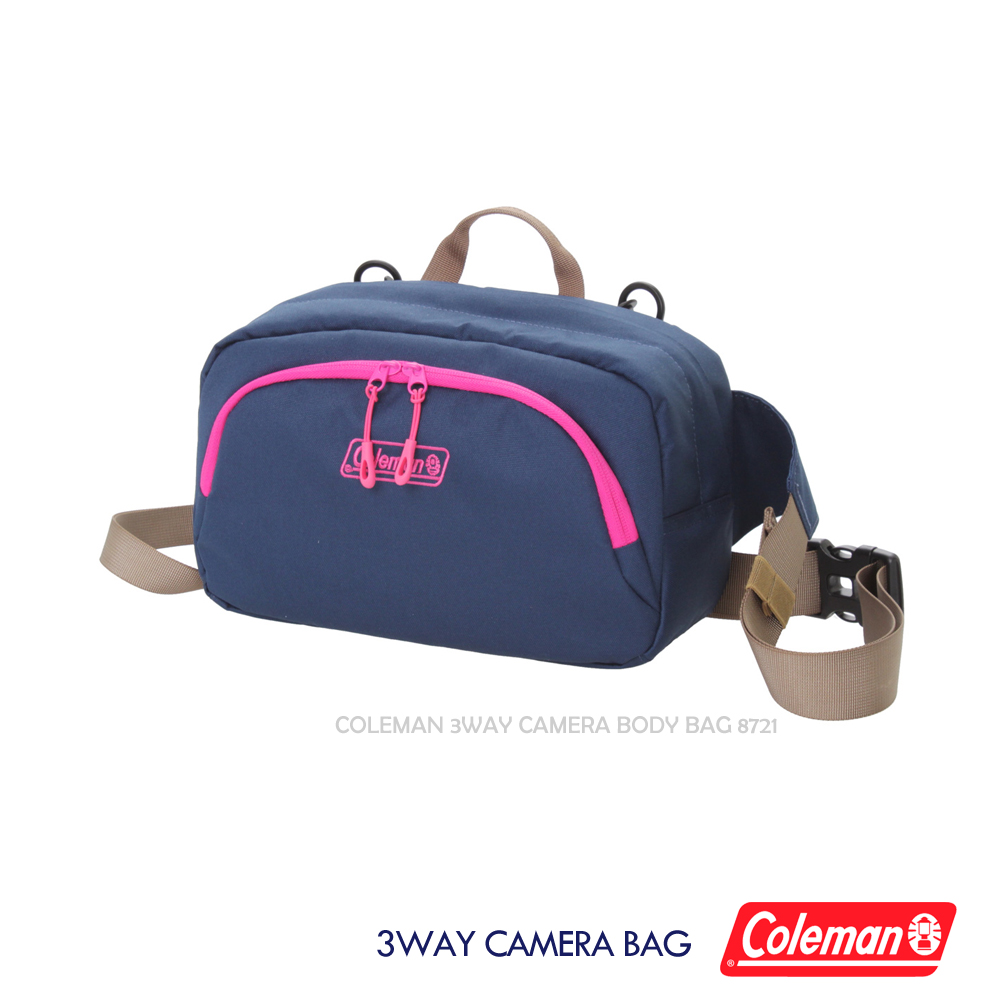 (促) Coleman 三用相機背包(海軍藍)3 Way Camera Body Bag