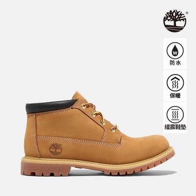 Timberland 女款小麥黃經典防水短靴|23399