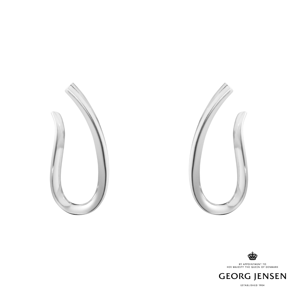 Georg Jensen 喬治傑生 INFINITY 純銀耳環